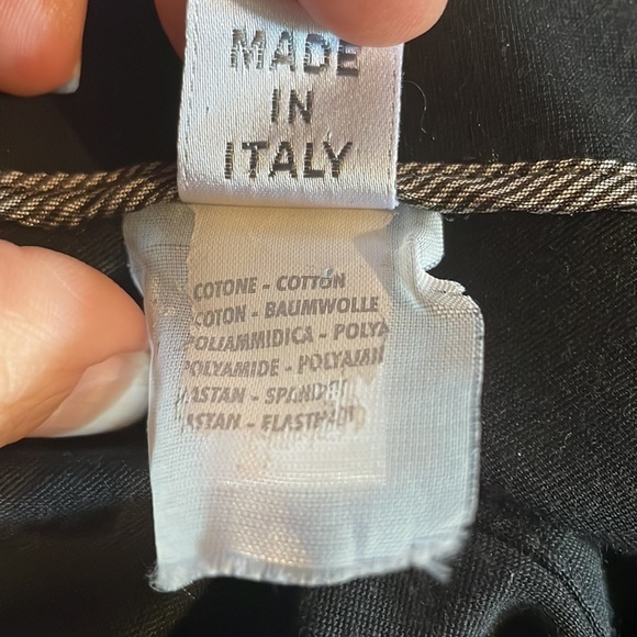 Brunello Cucinelli Black Ruched Slightly Pencil Angled Controlled MIDI Skirt - Picture 10 of 11